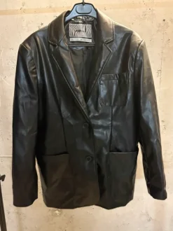 Leder Blazer