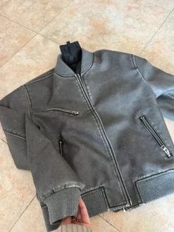 Lederjacke