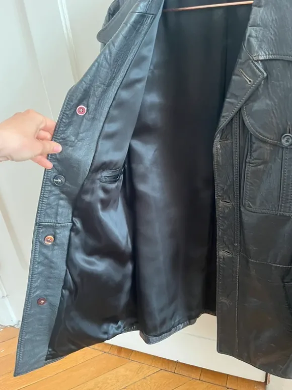 Lederjacke