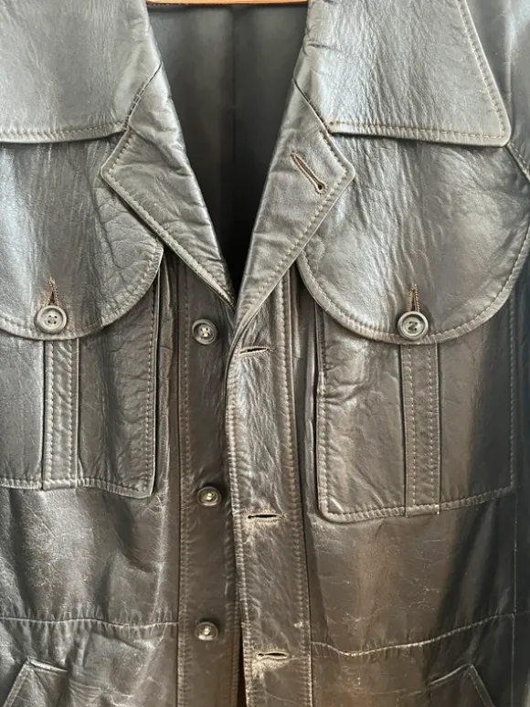 Lederjacke