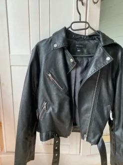 Lederjacke new look