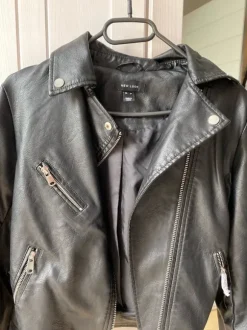 Lederjacke new look