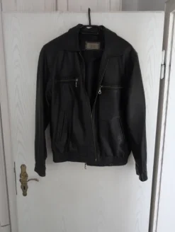Lederjacke schwarz Itallo Gr. 52 neuwertig