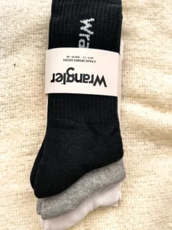 Lee Crew Socken Herren Socken mit Logo Sport Socken Gr 40-45 3er Packung in 3 Farben Neu