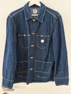 Lee x H&M Denim Chore Coat Overshirt Navy