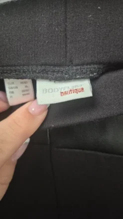 Leggings mit Lederimitat