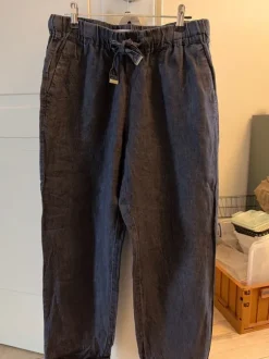 Leinenhose 7/8 Länge Gr. S