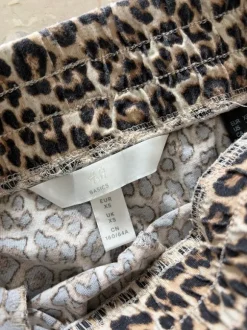 Leopard Leo print summer shorts H&M XS 34