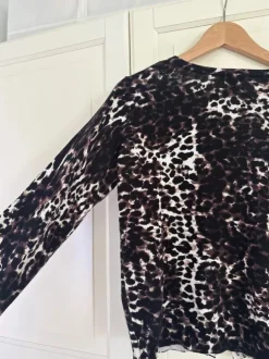 Leoparden Cardigan