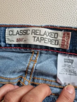 Levi's 505 classic relaxed trapered Jeans Gr. 33