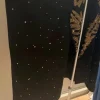 Lilo Ricco Pashmina Cape Gr. 38 Schwarz Gold Strass Elegant festlich Abend Poncho Luxus