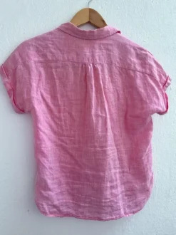 Linen Pink Buttoned Shirt