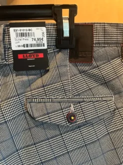 Lloyd Hose Karo Gr. 38/34