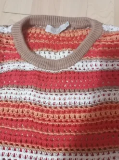 Lochstrick Pullover Gr 42/44