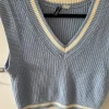 Lockerer Pollunder hellblau blau S oversized H&M