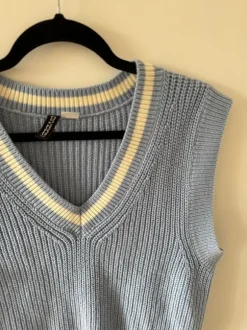 Lockerer Pollunder hellblau blau S oversized H&M