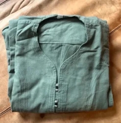 Longer length Nurta Qamis olive khaki Hemd Langhemd L