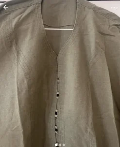 Longer length Nurta Qamis olive khaki Hemd Langhemd L