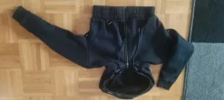 Lounge Apparel Crop Hoodie gr XS schwarz