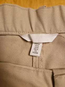 Lässige cremefarbene Hose von H&M