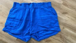 Lässige Musselin Shorts