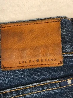 Lucky Brand Men's Straight Leg Dark Wash Jeans Size 36x34 – 1990 Los Angeles Premium Denim