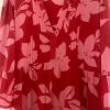 Luftiges Maxi Kleid Gr. 44 viskose