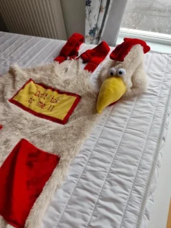 Lustiges Hühnerkostüm Karneval 