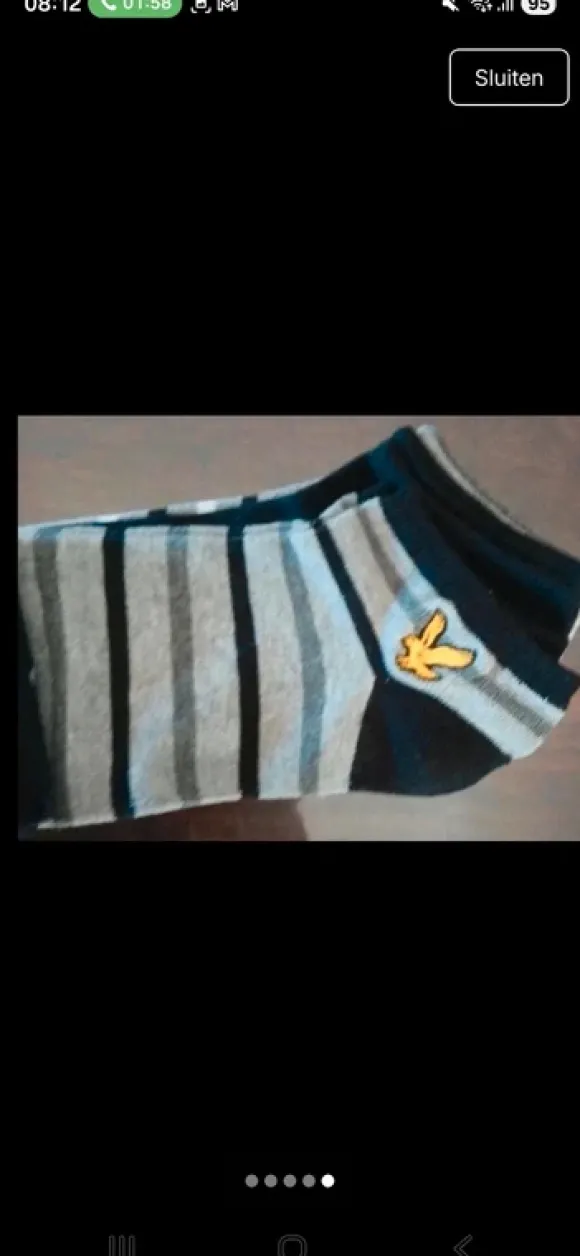 Lyle en scott enkelkousen mt 43/46 nieuw!