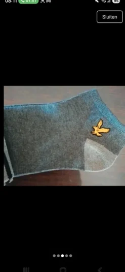 Lyle en scott enkelkousen mt 43/46 nieuw!