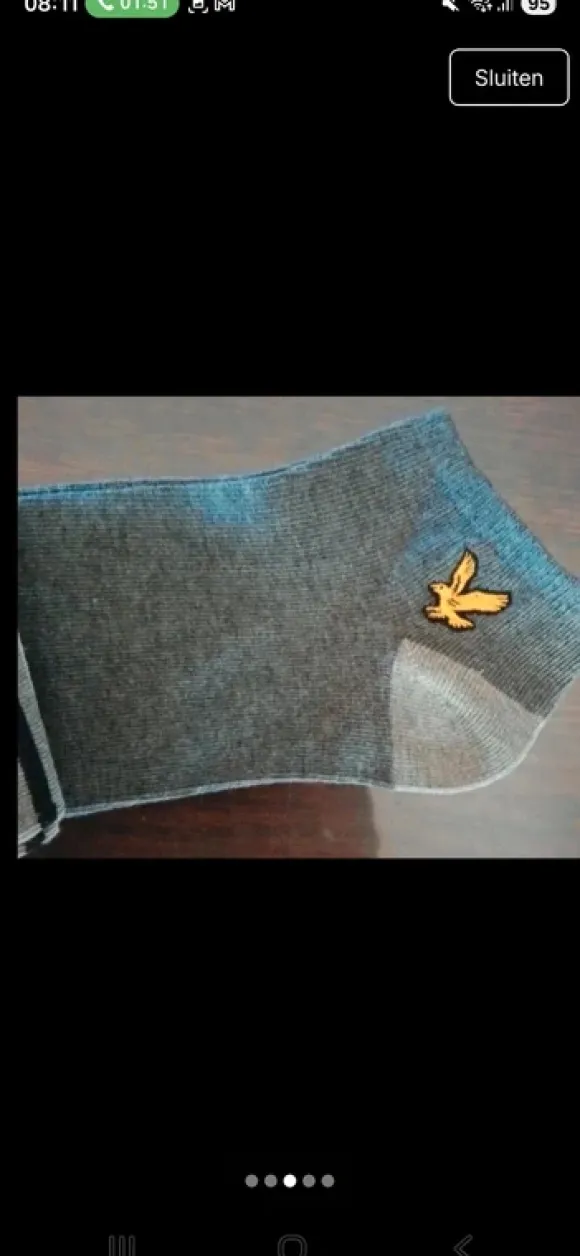 Lyle en scott enkelkousen mt 43/46 nieuw!