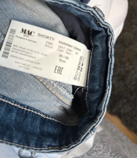 MAC Jeans Shorts 36