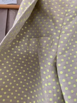 Madeleine Blazer – Pünktchen trifft Neon | Größe 42