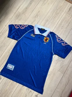 Maillot Japon vintage bleu taille L