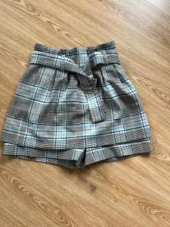 Maje checked skirt shorts