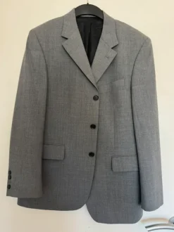 Manston X-treme grauer Herren-Blazer / Sakko – klassisch & elegant Größe 48