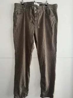 Marc O’Polo Hose taupe/braun Gr. 33/34 – bequem & lässig