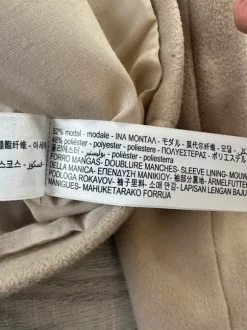 Massimo Dutti Jacke/ Blazer beige