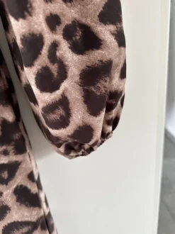 Maxikleid Leoprint