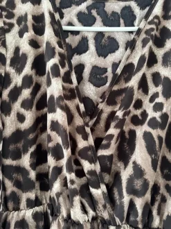 Maxikleid Leoprint
