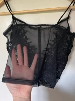 Mesh top Engels top goth gothic y2k
