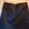 MEXX Anzug Rock kurz Gr. 38 schwarz Nadelstreifen