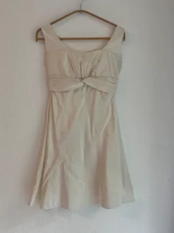 Minikleid vintage Satin Rückenfrei y2k