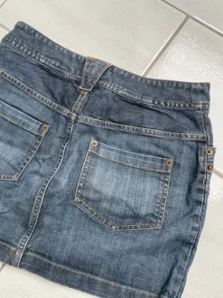Minirock, Jeans, 36