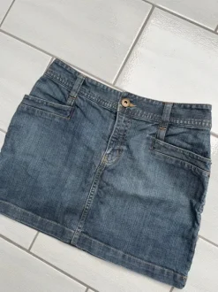 Minirock, Jeans, 36