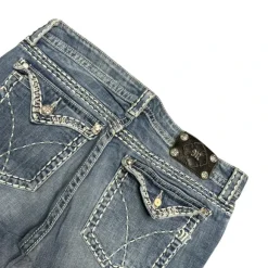Miss me bootcut low waist women designer jeans(w33)