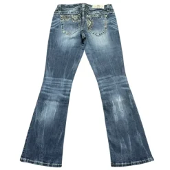 Miss me flared/bootcut low waist women designer jeans(w29)