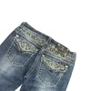 Miss me flared/bootcut low waist women designer jeans(w28)