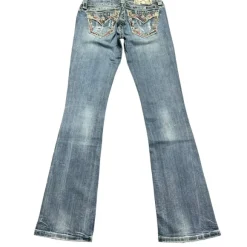 Miss me flared/bootcut low waist women designer jeans(w26)