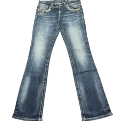 Miss me flared/bootcut low waist women designer Jeans(w30)